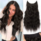💖Hete verkoop deze week - 50% korting🤩Damespruik, lang golvend haar, uit één stuk met verstelbare pasvorm