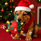 🎄 50% KORTING | Interactieve kerstbal voor honden – Speelgoed met belletje en oplaadbare batterij dat stuitert🎄🐶🐱