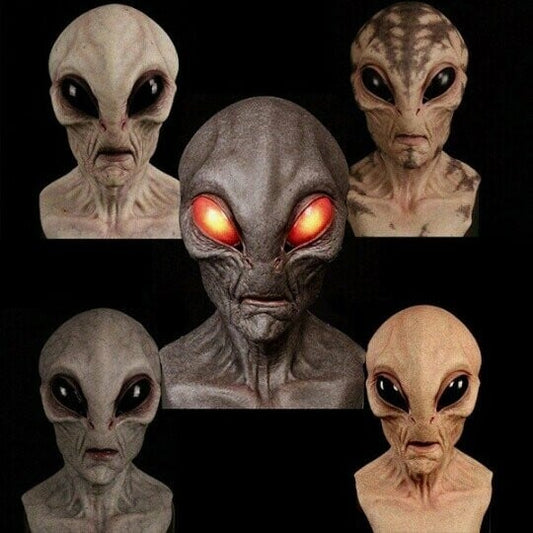 Alien Morsomasker👽Het beste cadeau deze Halloween🎁👉Koop er twee en krijg 4 euro korting