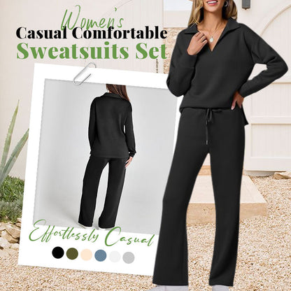 👚 50% KORTING! 🧥 Dames tweedelige sweatshirtset – Comfortabele stof, casual stijl & perfect voor dagelijks gebruik en vrije tijd 🛍️