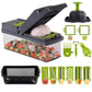 🌷 57% KORTING | 15-delige Multifunctionele Groentesnijder Set – Supersnel Snijden, Rasp & Hakwerk zonder Gedoe | Veilig & Vaatwasmachinebestendig