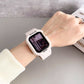 Siliconen armband met magnetische sluiting voor Apple Watch