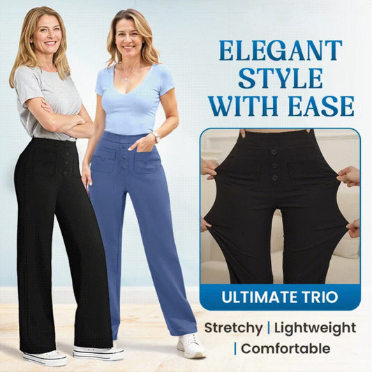 ⏳🔥50% korting voor een beperkte tijd💖Vrouwen stretchy comfortabele casual broek