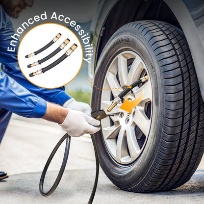 🔥Universele Flexibele Ventielverlengers voor Auto, Motorfiets, RV, Vrachtwagen, Fiets, Scooter