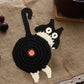 🐱🔥 Hot Sale! Schattige Handgemaakte Katten Onderzetter – Perfect Cadeau voor Kattenliefhebbers & Leuk Home Decor!