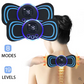 ⏳Beperkte tijd 50% korting!💥 Draagbare Massager met 8 Modi en LCD-Scherm - Mini Spierstimulator voor Pijnverlichting