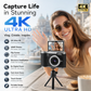 📸 50% KORTING! 4K Digitale Camera met Kantelbaar Scherm – Maak Scherpe Foto’s, Video’s & Perfecte Selfies ✨