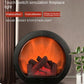 Vlamloze LED-haardlamp, decoratieve lantaarn