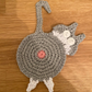 🐱🔥 Hot Sale! Schattige Handgemaakte Katten Onderzetter – Perfect Cadeau voor Kattenliefhebbers & Leuk Home Decor!