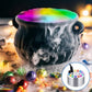 💨 KOOP 2, KRIJG 1 GRATIS! 12-LED Mistmaker – Koele Nevel & Kleurrijk Licht | Voor Vijvers, Decoratie & Halloween 🌈💧