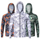 ⌛Laatste 1 week koop er 2 krijg er 1 gratis!🔥 Outdoor zonnebescherming Camouflage Hooded Lange Mouw Full-Zip Jacket