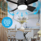 🔥ZOMERVERKOOP 49% UIT🔥 2-IN-1 PORTABLE CEILING FAN & LIGHT met afstandsbediening