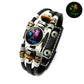 Glow-in-the-Dark-armband met 12 sterrenbeelden van leer voor mannen en vrouwen (6,9/8,1 inch