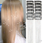 🏆Flash 50%⚡ Meer dan 50.000 verkocht! Bijna uitverkocht - ✨Clip-in Tinsel haarextensies (een set van 7 stuks)