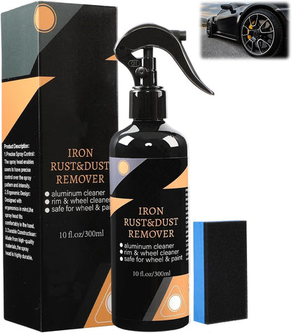 ⛵ NU 50% KORTING! 🌱Reinigingsspray voor velgen en wielen, roest- en vuilverwijderaar, paars getinte roestverwijderaar, universele roestverwijderaar voor velgen