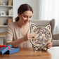 ⏳Tijdelijke aanbieding! 🧩Houten puzzel van 135 stukjes in gedempte tinten, met een kattenmotief.