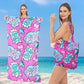 🌞Fris De Lente In Met 50% Korting!🏖2-in-1 strandhanddoek + handtas set | 100% biologisch katoen, zandwerend ontwerp