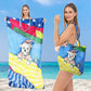 🌞Fris De Lente In Met 50% Korting!🏖2-in-1 strandhanddoek + handtas set | 100% biologisch katoen, zandwerend ontwerp