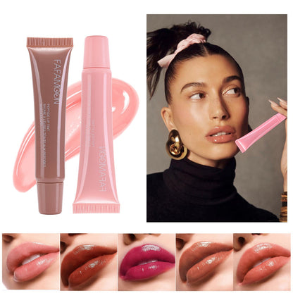 🔥Hete verkoop🔥FAFAMO Waterglanzende Lipgloss Vloeibare Lipstick