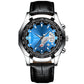 47 mm multifunctioneel quartz horloge voor heren