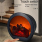 Vlamloze LED-haardlamp, decoratieve lantaarn