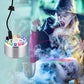 💨 KOOP 2, KRIJG 1 GRATIS! 12-LED Mistmaker – Koele Nevel & Kleurrijk Licht | Voor Vijvers, Decoratie & Halloween 🌈💧