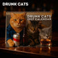 🍺🐱 63% KORTING – Dronken Katten Kalender 2027 | 12 Maanden Vol Grappige Katten & Drankjes
