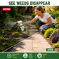 🌿Makkelijk en zorgeloos wieden in de tuin – Onkruidverdelger voor huishoudelijk gebruik.