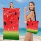 🌞Fris De Lente In Met 50% Korting!🏖2-in-1 strandhanddoek + handtas set | 100% biologisch katoen, zandwerend ontwerp