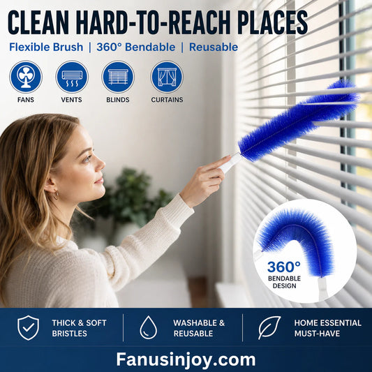 🔥Uitverkoop op de laatste dag: 50% KORTING🔥 90° flexibele microvezel-stofvanger voor plafonds en ventilatoren