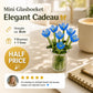 ⏳ FLASH SALE! ✨ Mini Glasboeket | Elegant Cadeau 🎀 | Hoogte ca. 6cm | HALF PRICE 🎉