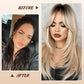 💕HOT SALE💕49%OFF✨Wig long hair Layered bangs wigs