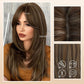 💕HOT SALE💕49%OFF✨Wig long hair Layered bangs wigs