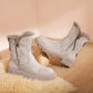 Dames winter fleece sneeuwlaarzen