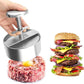 🥳2026 BESTSELLER🥾 Vleespers voor Burgers – 304 Voedselveilig Roestvrij Staal – Antiaanbak, Roestbestendig – Vaatwasserbestendig – Perfect voor Feestjes! 🛡️💨