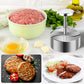 🥳2026 BESTSELLER🥾 Vleespers voor Burgers – 304 Voedselveilig Roestvrij Staal – Antiaanbak, Roestbestendig – Vaatwasserbestendig – Perfect voor Feestjes! 🛡️💨