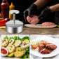 🥳2026 BESTSELLER🥾 Vleespers voor Burgers – 304 Voedselveilig Roestvrij Staal – Antiaanbak, Roestbestendig – Vaatwasserbestendig – Perfect voor Feestjes! 🛡️💨