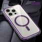 Anti-val Transparant Magnetisch Telefoonhoesje voor iPhone