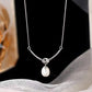 Premium Design Lichte Luxe Ketting met Parel Hanger