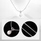 Premium Design Lichte Luxe Ketting met Parel Hanger