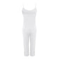 Dames Effen Spaghettibandjes Top en Lange Broek Set