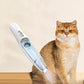 🐾✨ Draadloze tondeuse met LED-verlichting – Oplaadbare trimmer met 2 snelheden voor honden en katten