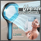 High-Pressure Shower Head Set with Hollow Ring Design