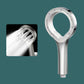 High-Pressure Shower Head Set with Hollow Ring Design