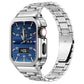 Fashion Stainless Steel Bracelet Alloy Case for Apple Watch