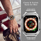 Fashion Stainless Steel Bracelet Alloy Case for Apple Watch