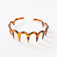 Plastic Zigzag Haarband voor Vrouwen en Mannen