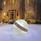 Buiten kerst PVC opblaasbare versierde bal