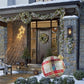 Buiten kerst PVC opblaasbare versierde bal