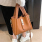 👜Dames grote capaciteit plantaardige mand bucket bag